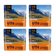이지밥 핫앤쿡 김치비빔밥, 120g, 4개
