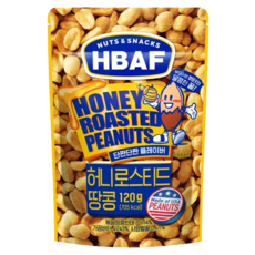 HBAF 蜂蜜奶油味花生, 120g, 美國製, 1包