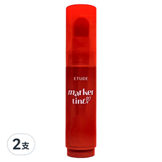 ETUDE 鮮嫩欲滴果汁唇筆 3.5g, 1 荔枝玫瑰, 2支