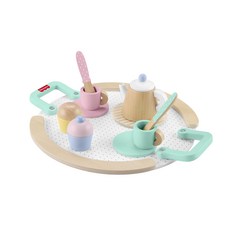 fisher-price 費雪 原木玩具 HXT82 T組, 1套, 混色
