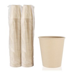 SUGARLAB 甘蔗紙杯 190ml x 100p, 1個, 100入