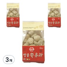담미정 방울 쑥유과, 100g, 3개