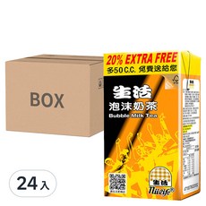 Nulife 生活 泡沫奶茶, 100%天然紅茶茶葉,紐西蘭牛奶調和 24入, 300ml