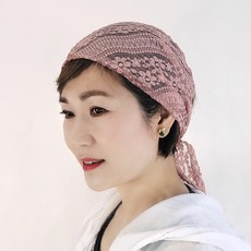 레이스머리두건