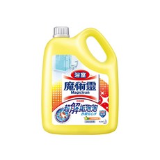 Kao 花王 Magiclean 魔術靈 浴室清潔劑 3.8L, 去污秒刷淨 潔淨光亮又安心, 1桶