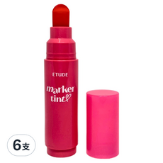 ETUDE 鮮嫩欲滴果汁唇筆 3.5g, 4 草莓牛奶, 6支