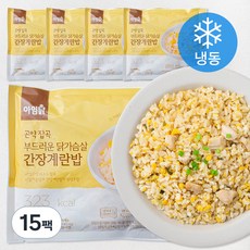 아임웰 곤약잡곡 닭가슴살 간장계란밥 (냉동), 200g, 15팩