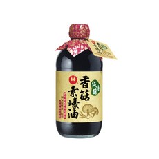 萬家香 純佳釀香菇素蠔油，100%純釀造，非基因改造黃豆, 510g, 1瓶