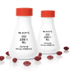 비타민마을 코엔자임Q10 코큐텐 11 맥스 항산화제 45g, 90정, 2개