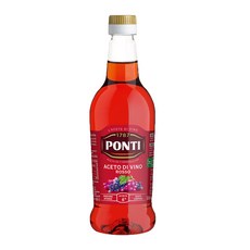 PONTI 紅酒醋, 500ml, 1瓶