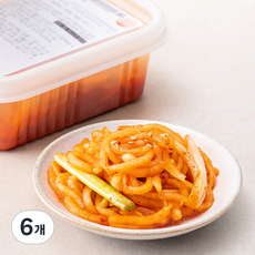 더반찬 무생채, 200g, 6개