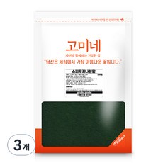 고미네 스피루리나분말, 3개, 200g