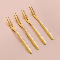 유로피안 티포크, 골드, 4개 골드, 4개
