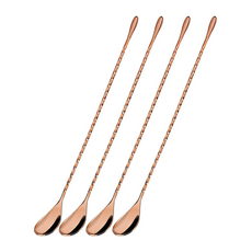 착한살림 스텐304 바스푼 30cm, 로즈골드, 4개