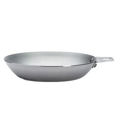 de Buyer 畢耶 原礦 平底鍋 蜂蠟活動柄TWISTY系列 不含握柄 1.23kg, 24cm, 1個