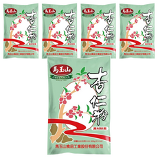 馬玉山 杏仁粉, 600公克, 真材味覺, 奶素食, 即溶, 600g, 5包