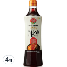 아름찬 국산 까나리액젓, 1kg, 4개
