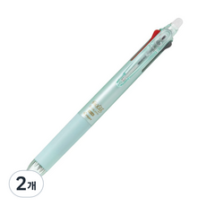 프릭션 지워지는 슬림 3색 볼펜 0.38mm, 펄그린, 2개 2개, 펄그린