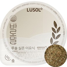 루솔 바로밀 한우 애호박 진밥 이유식, 혼합맛(한우/애호박), 120g, 1개