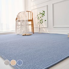 initium 素色泡泡紗方形地墊