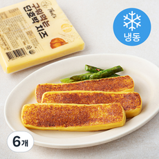 댓츠 구워먹는 단호박 치즈 (냉동), 200g, 6개