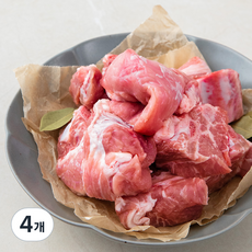 곰곰 한돈 1등급 갈비찜용 (냉장), 600g, 4개