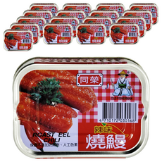 同榮 辣味燒鰻易開罐18罐組, 香辣夠味, 下飯好夥伴, 台灣製造, 18罐, 100g