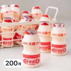 한국야쿠르트 오리지널, 65ml, 200개