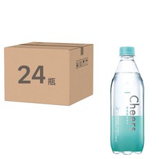 泰山 CHEERS 氣泡水，中央山脈純淨好水, 500ml, 24瓶