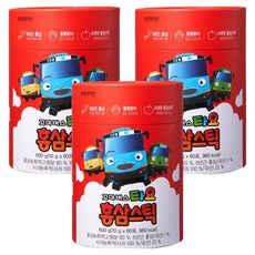 천지인 꼬마버스 타요 홍삼스틱, 600g, 3개