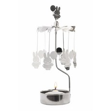 Pluto Design 米菲兔氣球旋轉燭座，金屬材質，16cm