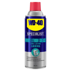 WD-40 專家級產品 白鋰潤滑脂, 持久型, 防水, 防鏽保護層, 金屬應用, 360ml, 1瓶