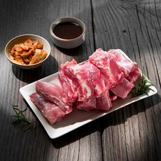 생생포크 한돈 1등급 등갈비 구이 찜용 (냉장), 1.4kg, 1팩