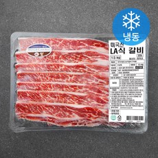 미국산 냉동소 LA식갈비 [구이용], 1개