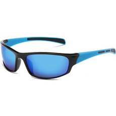 블랙스완 스포츠 라이딩 선글라스, 블랙 + 블루