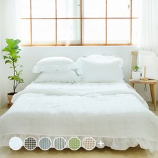 아이르시어서커화이트프릴