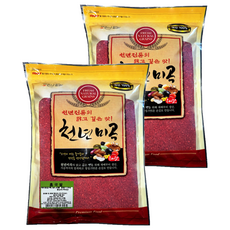 千年穀物發酵紅國米, 1.5kg, 2個
