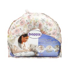 Boppy 純棉多功能授乳枕 - 哺乳和嬰兒支撐枕, 法式玫瑰