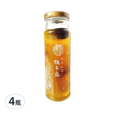 創鑫生機 銀耳露 桂圓紅棗, 阿里山白木耳, 60%高量多醣體, 250g, 4瓶