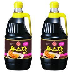 OTTOGI 不倒翁 伍斯特醬, 2.1kg, 2瓶