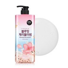 온더바디 플라워 약산성 퍼퓸 바디워시 블루밍 체리블라썸 향, 875ml, 1개 900g, 1개