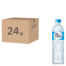 Super Supau 舒跑 天然水, 南投埔里水源, 減塑瓶身設計, 輕巧單瓶裝, 600ml, 24瓶