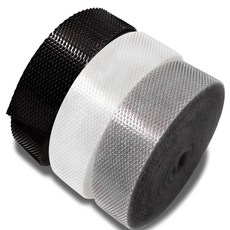 3件套 Velcro 紮帶, 黑色+白色+灰色, 1組