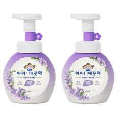 아이깨끗해 핸드워시 블루밍 퍼플, 250ml, 2개