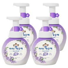 아이깨끗해 블루밍퍼플 핸드워시 바이올렛향, 250ml, 4개