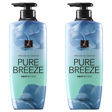 엘라스틴 퓨어 브리즈 퍼퓸 샴푸 로즈&피오니향, 600ml, 2개