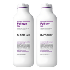 닥터포헤어 폴리젠 손상 모발용 실크 샴푸 플로럴향, 500ml, 2개