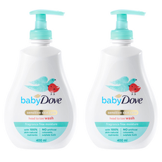 베이비도브 유아용 바디워시 프래그런스 프리, 400ml, 2개 400ml, 2개