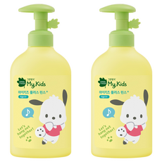 GREEN FINGER 綠手指 三麗鷗 My Kids Plus 漱口水, 2個, 320ml