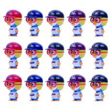 Pororo 淘氣小企鵝 KBO 全明星人偶 5 件組隨機出貨, 3組